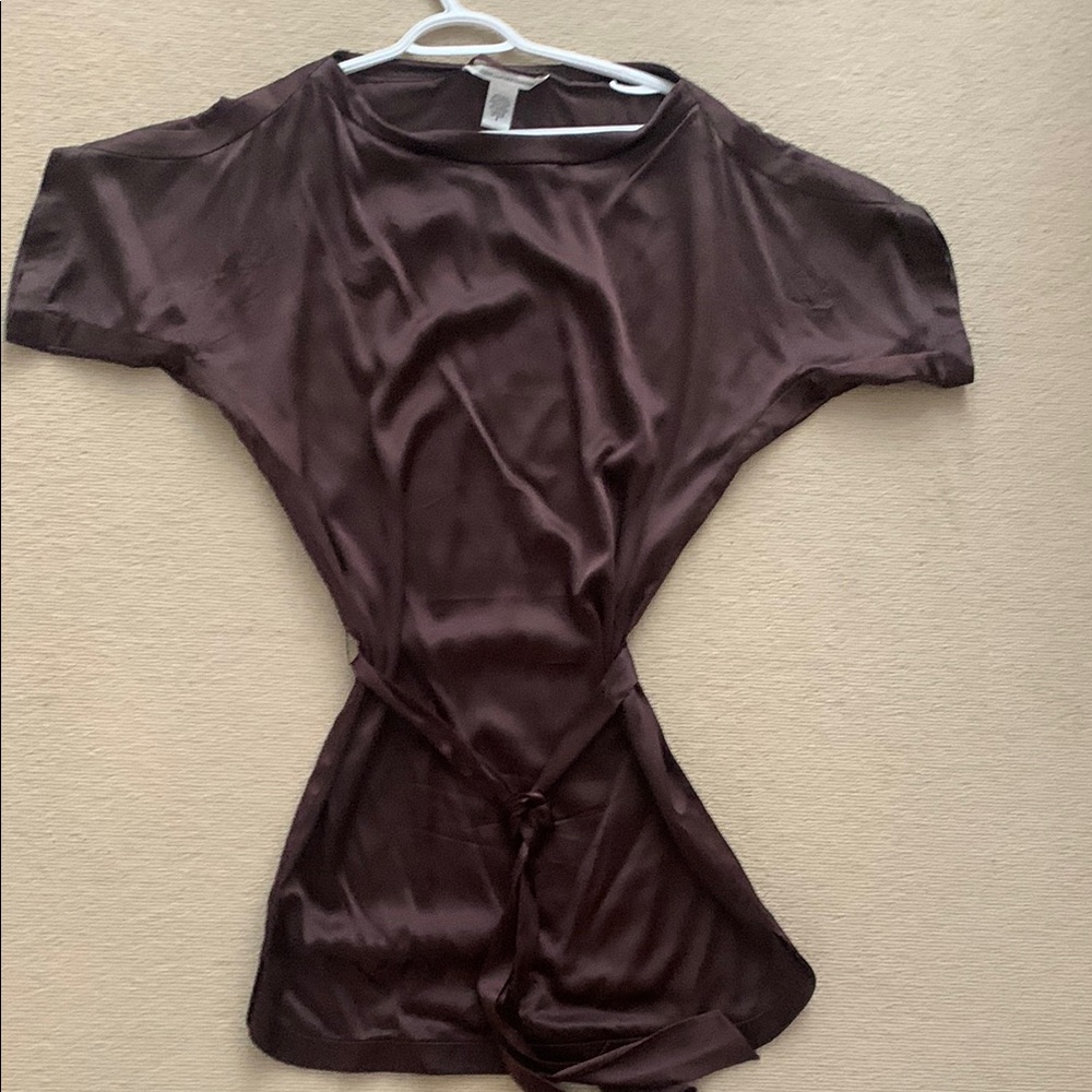 Diane Von Furstenberg Chocolate Silk dress